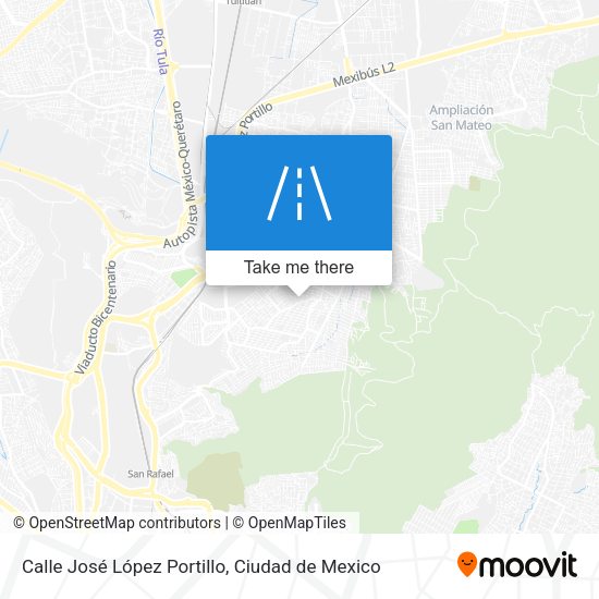 Calle José López Portillo map