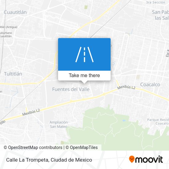 Calle La Trompeta map