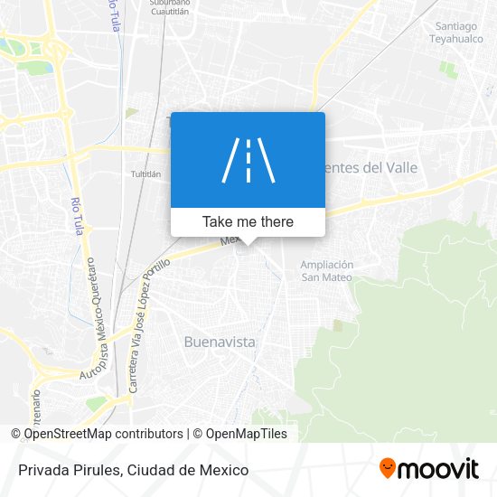 Privada Pirules map