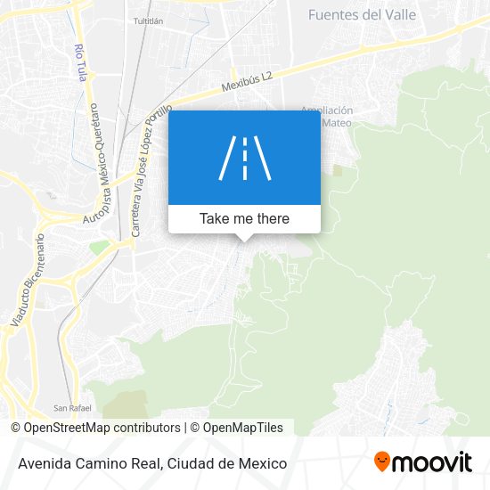 Avenida Camino Real map