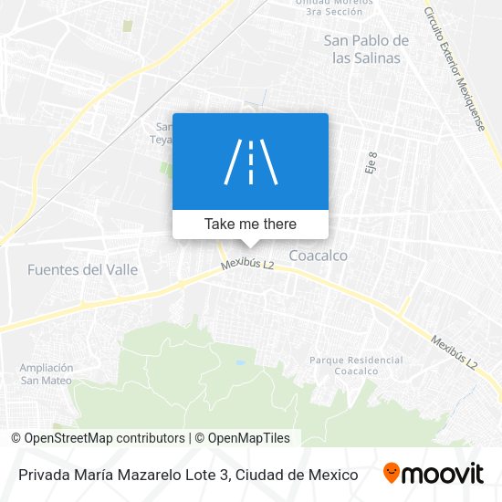 Privada María Mazarelo Lote 3 map