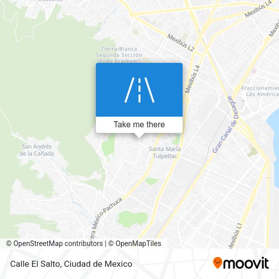 Calle El Salto map