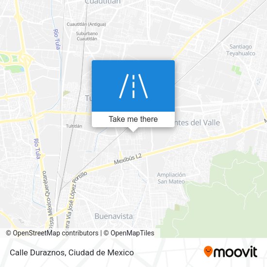 Calle Duraznos map