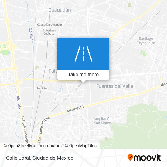 Mapa de Calle Jaral