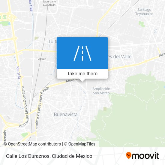 Calle Los Duraznos map