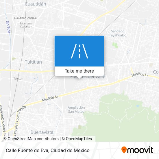 Calle Fuente de Eva map