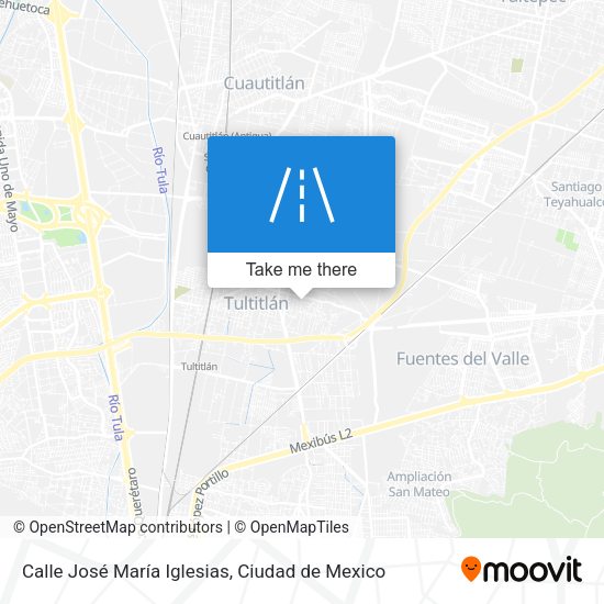 Mapa de Calle José María Iglesias