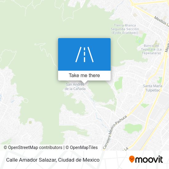 Calle Amador Salazar map