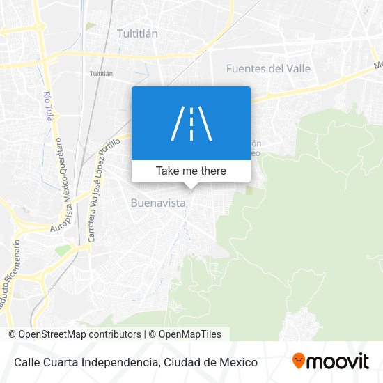 Calle Cuarta Independencia map