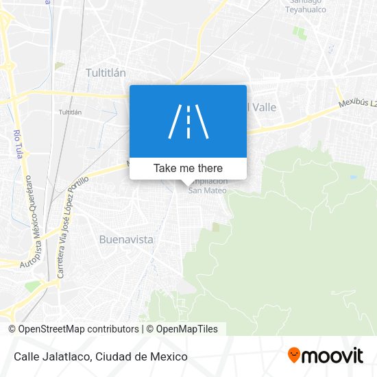 Mapa de Calle Jalatlaco