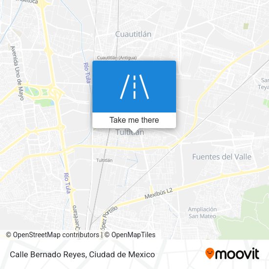 Calle Bernado Reyes map