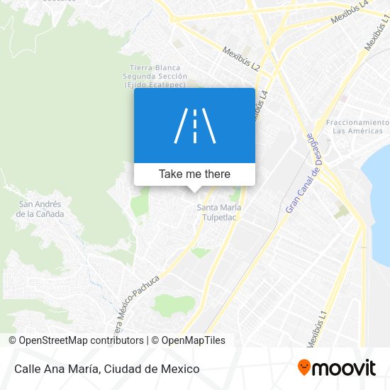 Calle Ana María map