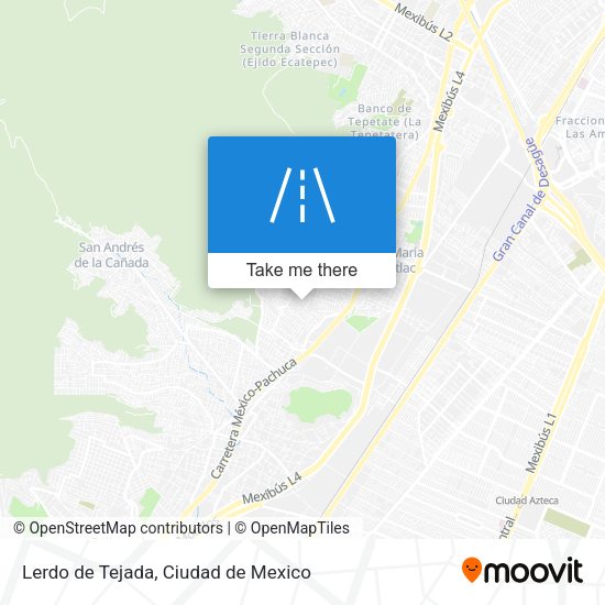 Mapa de Lerdo de Tejada