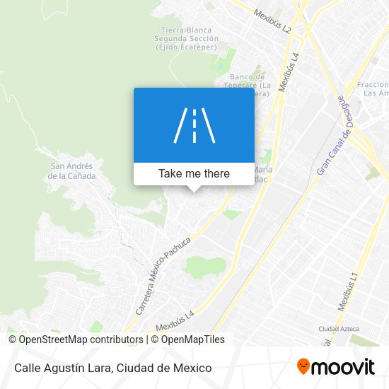 Calle Agustín Lara map