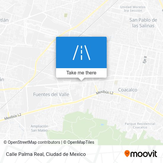 Mapa de Calle Palma Real