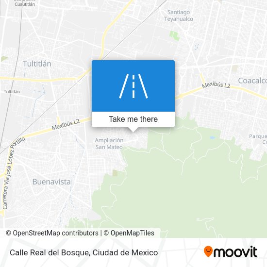 Calle Real del Bosque map
