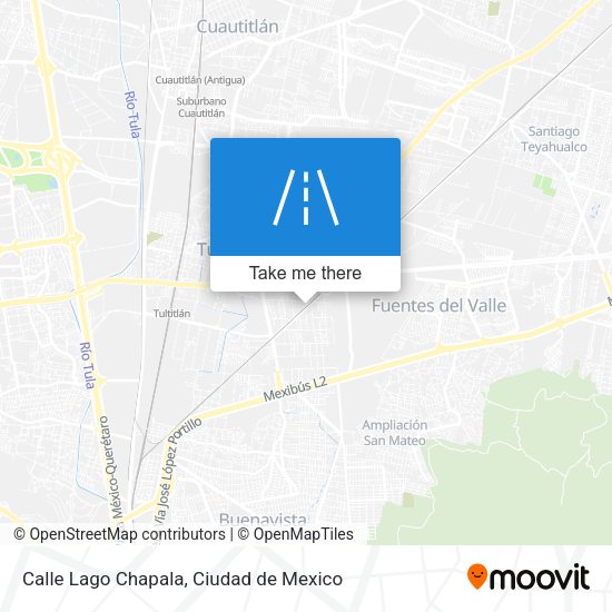 Mapa de Calle Lago Chapala