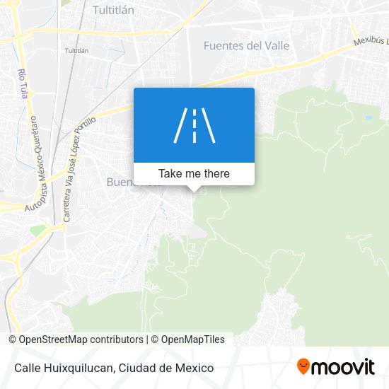 Calle Huixquilucan map
