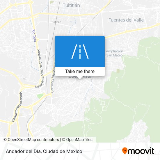 Mapa de Andador del Día