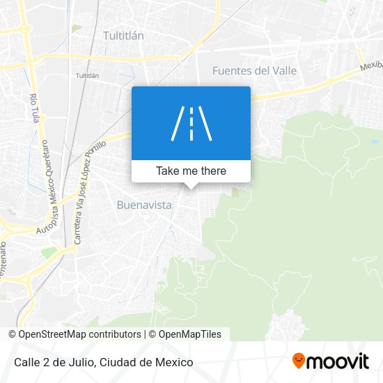 Calle 2 de Julio map
