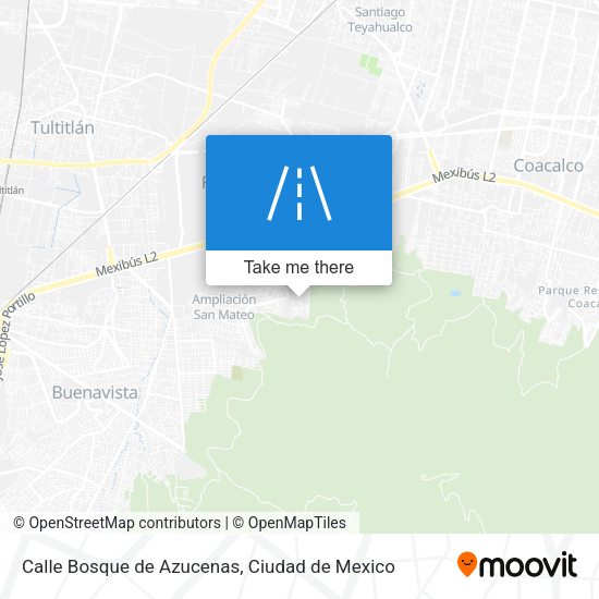 Calle Bosque de Azucenas map