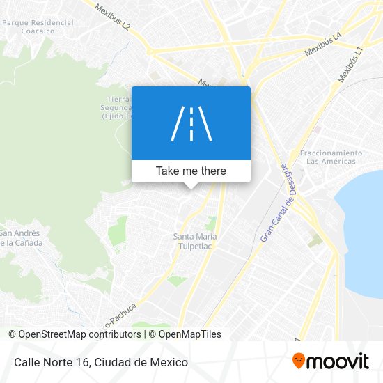 Calle Norte 16 map