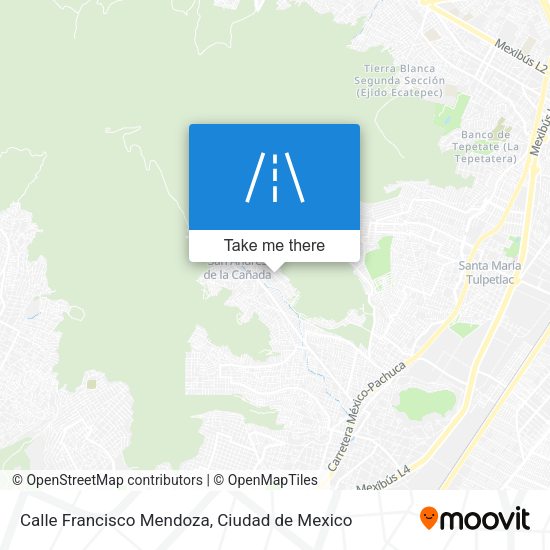 Calle Francisco Mendoza map