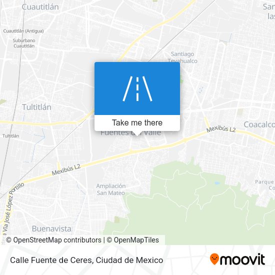 Calle Fuente de Ceres map
