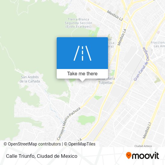 Calle Triunfo map