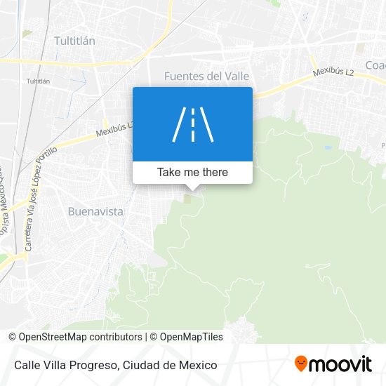 Calle Villa Progreso map