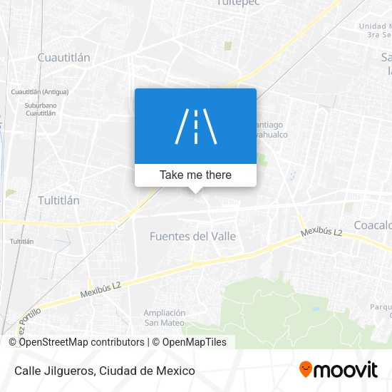 Calle Jilgueros map