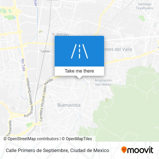Mapa de Calle Primero de Septiembre