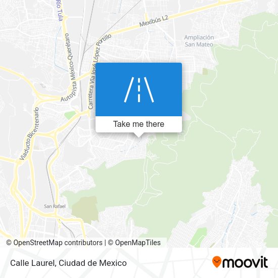 Mapa de Calle Laurel