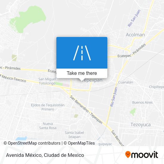 Avenida México map