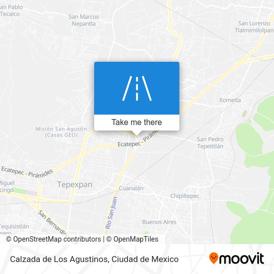 Calzada de Los Agustinos map