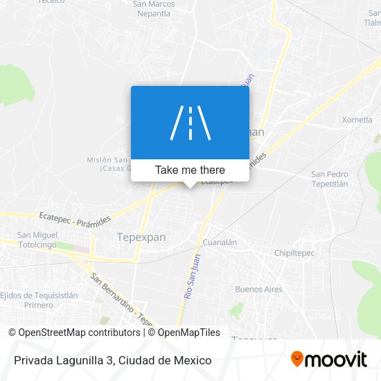 Privada Lagunilla 3 map