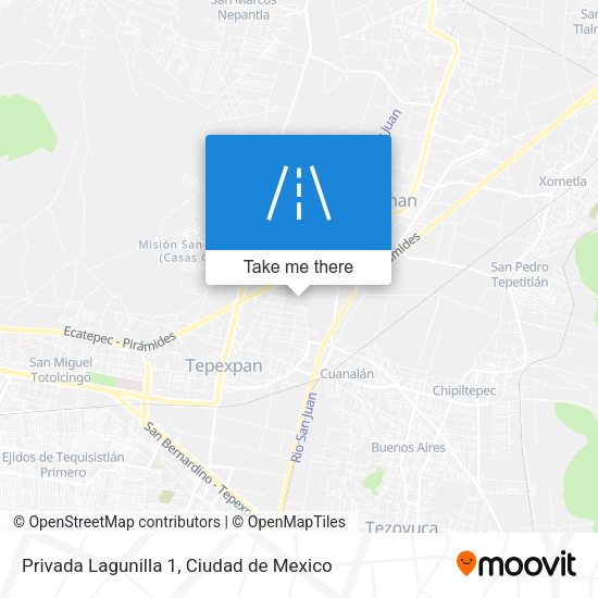 Privada Lagunilla 1 map