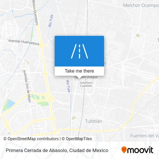 Primera Cerrada de Abasolo map