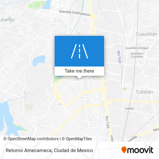 Mapa de Retorno Amecameca