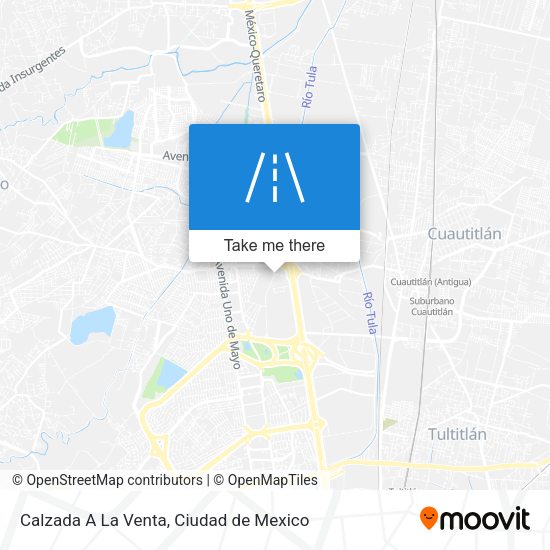 Calzada A La Venta map