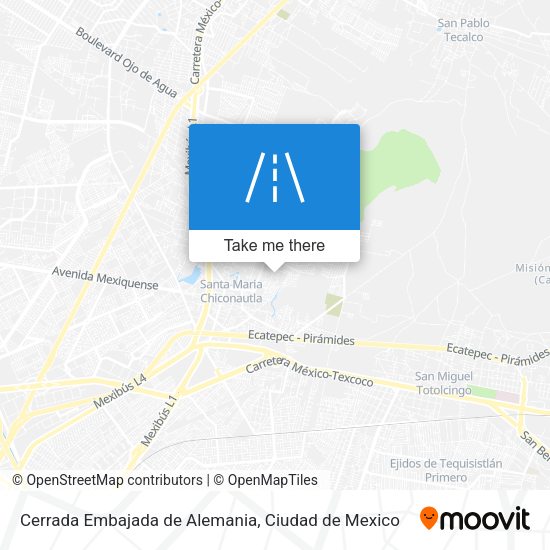 Cerrada Embajada de Alemania map