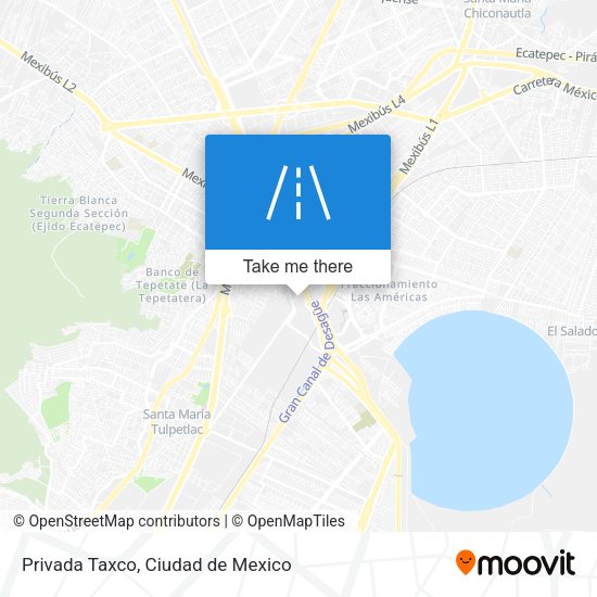 Privada Taxco map