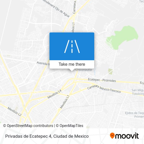 Privadas de Ecatepec 4 map