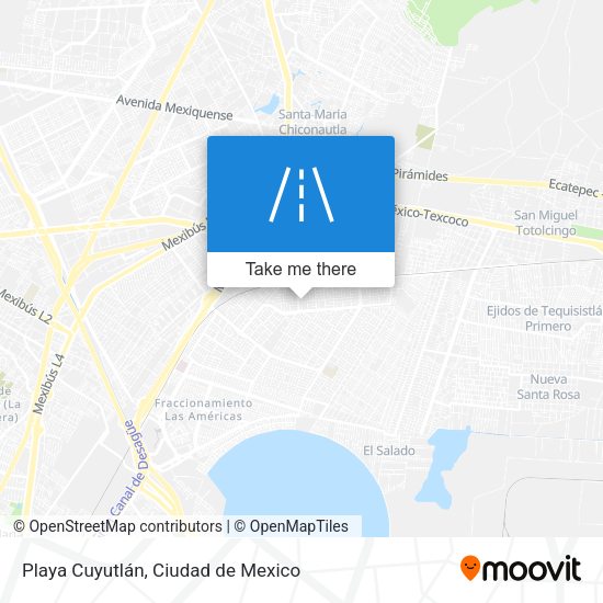 Mapa de Playa Cuyutlán