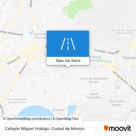 Mapa de Callejón Miguel Hidalgo