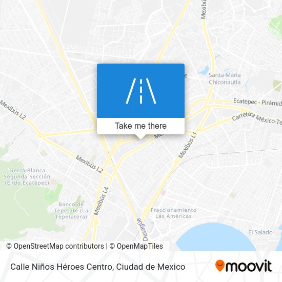 Calle Niños Héroes Centro map