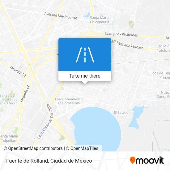 Fuente de Rolland map
