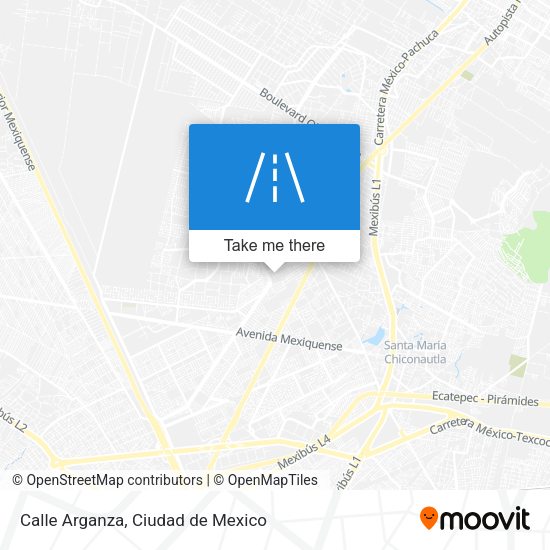 Mapa de Calle Arganza