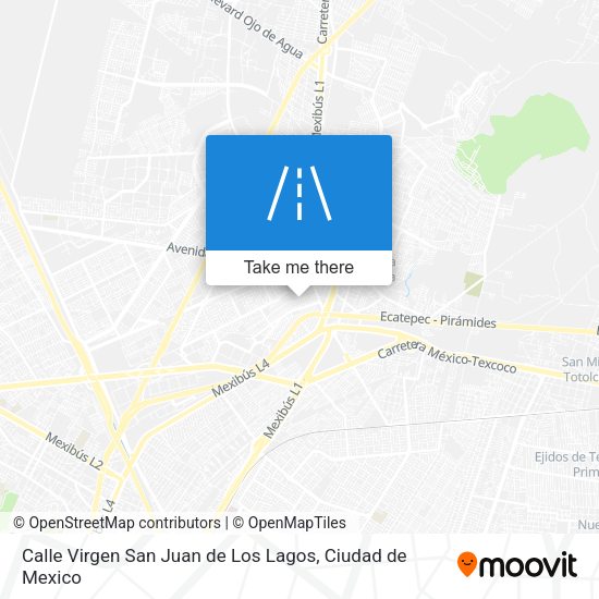 Calle Virgen San Juan de Los Lagos map