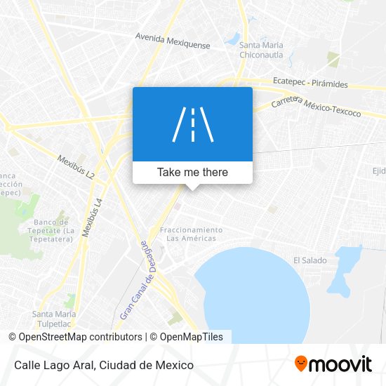 Calle Lago Aral map